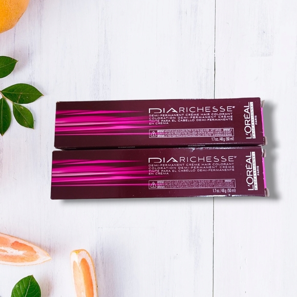 L'Oreal Professionnel DIARichesse 2 Tubes Ammonia-Free Sugar Brown 5.3/5G - Picture 3 of 16